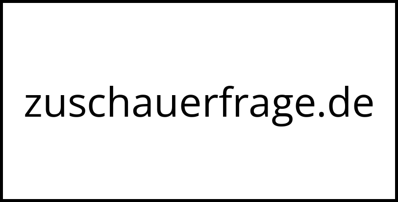 zuschauerfrage.de