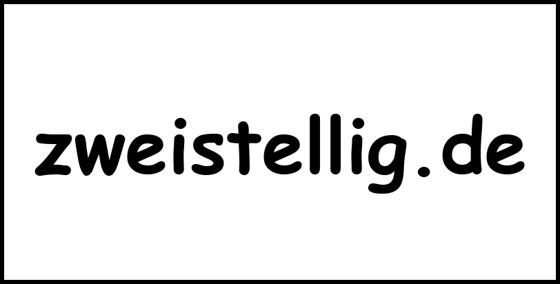 zweistellig.de